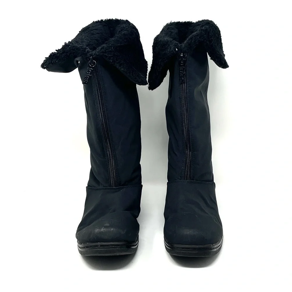 🌺 Totes Convertible Cynthia Nylon Weather Boots 7